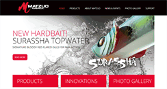 Desktop Screenshot of matzuo.com