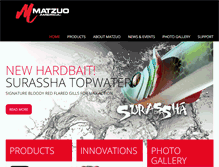 Tablet Screenshot of matzuo.com